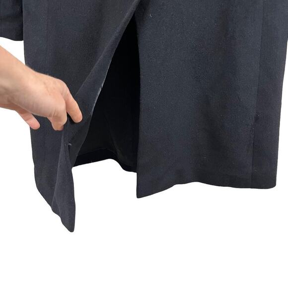 Theory Jacket Womens Small Black Wool Cashmere Angora Old Money Quiet Luxury - Picture 8 of 14